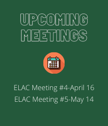 ELPAC Meeting Dates 